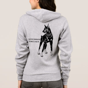 Sudadera piñón doberman