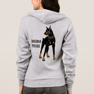 Sudadera piñón doberman