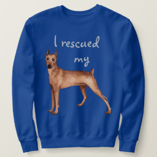 Sudadera Pinscher del alemán del rescate