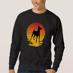 Sudadera Pinscher Miniatura Retro Min Pin