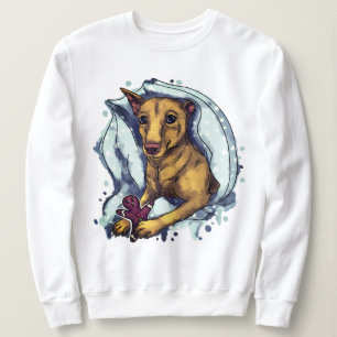 Sudadera Pinscher y pan de jengibre en miniatura