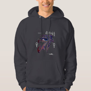 SUDADERA PINTADA ESPIRITUAL DEL DMT - RA ANKH OM MANI DE