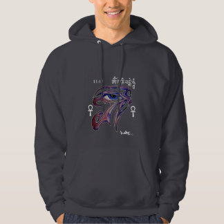 SUDADERA PINTADA ESPIRITUAL DEL DMT - RA ANKH OM MANI DE