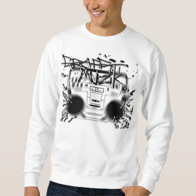 SUDADERA PINTADA MUZIK (Anverso)