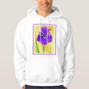 Sudadera Pintado de iris morado - Perro original curado A