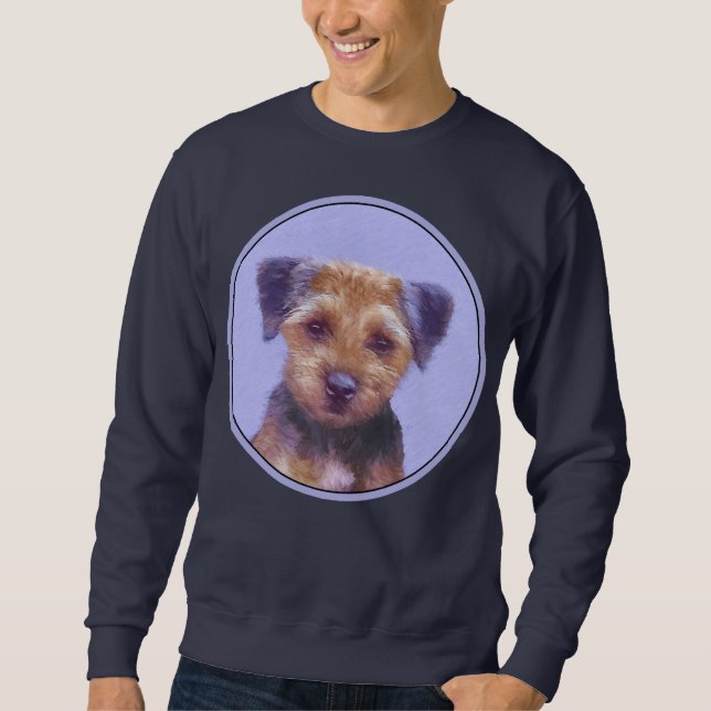 Sudadera Pintado de la frontera del territorio - Arte de pe (Anverso)