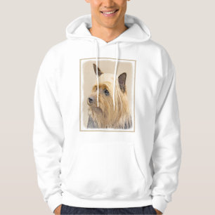Sudadera Pintado de seda terrer - Cuto original de arte de 