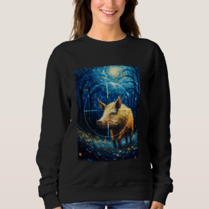 Sudadera Pintado nocturno de Hog Hunter Starry