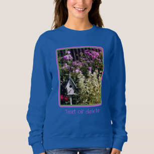 Sudadera Pintado personalizado de la casa de pájaros de los