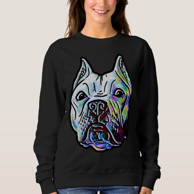 Sudadera Pintado Pitbull 2 (Anverso)