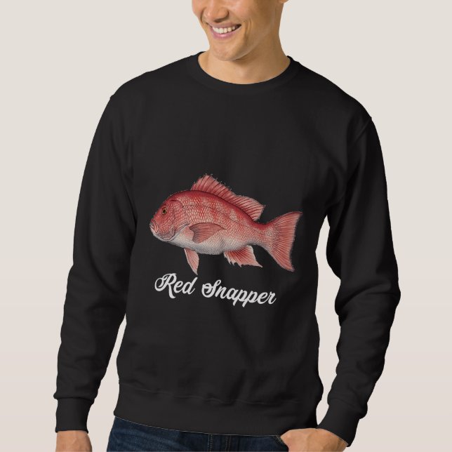 Sudadera Pintador de Snapper Red Snapper de Snapper (Anverso)