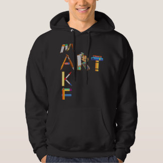 Sudadera Pintar paleta de pintura artística y pintar brocha