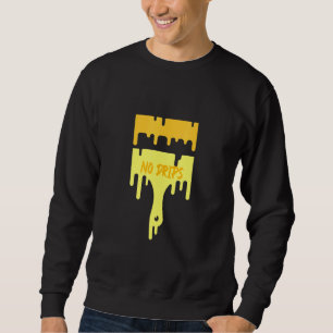 Sudadera Pintor Que No Dice Perforaciones Con Pincel De Per