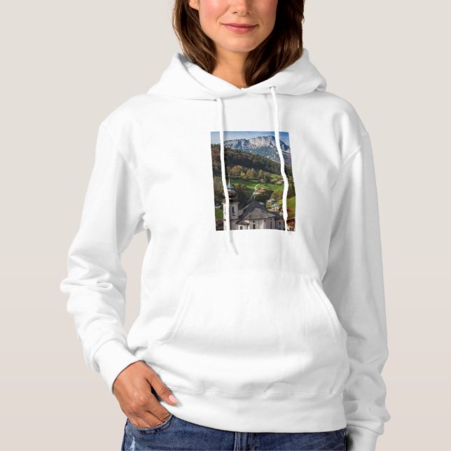 Sudadera Pintoresco pueblo bávaro, Alemania (Anverso)