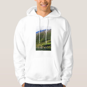 Sudadera Pintoresco pueblo junto al fiordo, Noruega