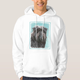 Sudadera Pintura Affenpinscher - Arte Perro Original Cuto