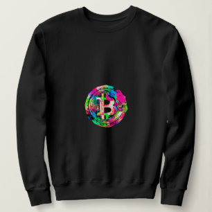 Sudadera Pintura al óleo "Bitcoin Cypherpunk"