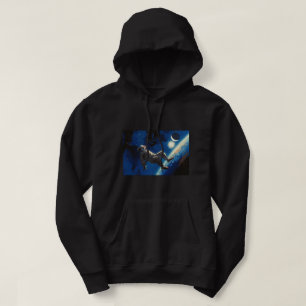 Sudadera pintura al óleo "Payaso En El Espacio"