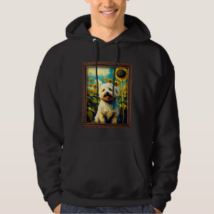 Sudadera Pintura bolognesa Girasol Flor Mamá Mujeres Flor