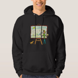 Sudadera Pintura de artista