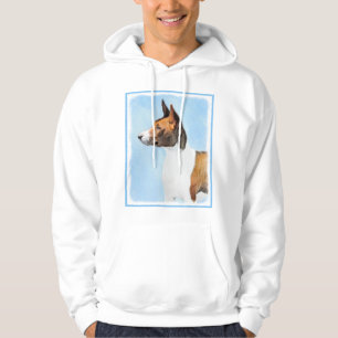 Sudadera Pintura de Basenji - Arte original muy bonito