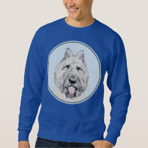 Sudadera Pintura de Bouvier des Flandres - Arte original de