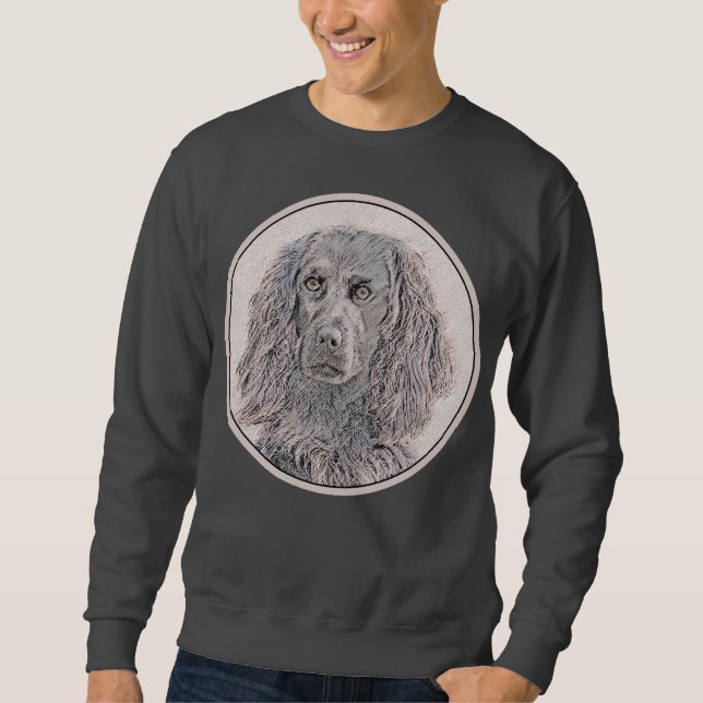 Sudadera Pintura de Boykin Spaniel - Arte de Perro Original (Anverso)