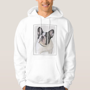 Sudadera Pintura de Bulldog francés (Brindle Pied) - Arte 