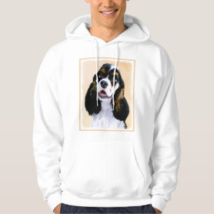 Sudadera Pintura de Cocker Spaniel (Parti) - Original Perro