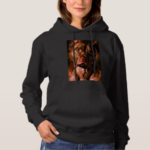 Sudadera Pintura de color Pitbull Terrier Al Artistic