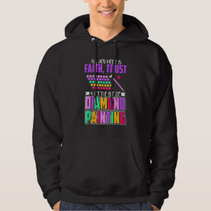 Sudadera Pintura De Diamantes Para Artistas Y Aficionados A