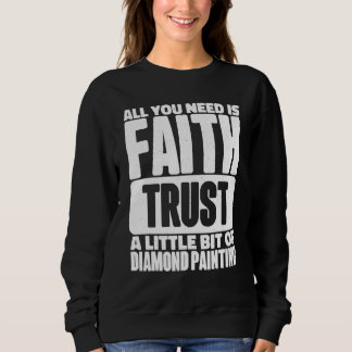 Sudadera Pintura De Diamantes Para Artistas Y Arte
