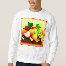 Sudadera Pintura De Frutas Tropicales. ¡Hazte con una en Za