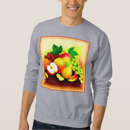 Sudadera Pintura De Frutas Tropicales. ¡Hazte con una en Za