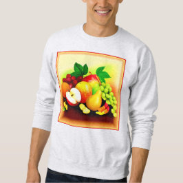 Sudadera Pintura De Frutas Tropicales. ¡Hazte con una en Za