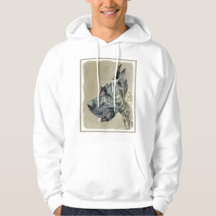 Sudadera Pintura de gran dano (Brindle) - Arte original del