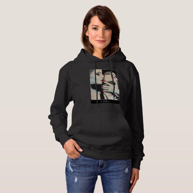Sudadera Pintura de 'In Shadows' sobre una (Anverso completo)