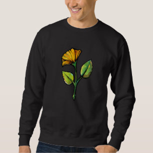 Sudadera Pintura de jardineros de primavera de flores amari
