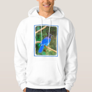 Sudadera Pintura de Jay de Steller - Arte de pájaro origina