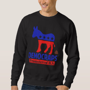 Sudadera Pintura de la bandera de Estados Unidos