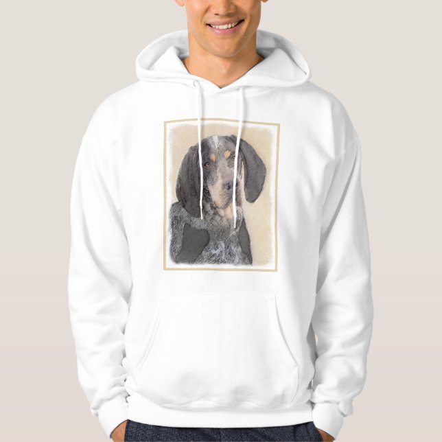 Sudadera Pintura de la cola de Bluetick - Ar de perro origi (Anverso)