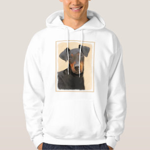 Sudadera Pintura de Manchester Terrier Arte Animal Original
