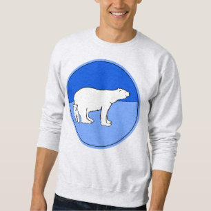 Sudadera Pintura de oso polar y de cachorro - Arte de vida
