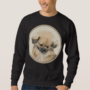 Sudadera Pintura de Pekín - Arte de perro original muy lind
