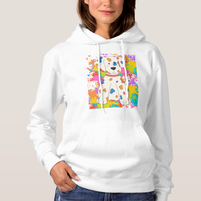 Sudadera pintura de perro (Anverso)