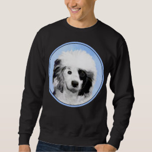 Sudadera Pintura de perro de agua portuguesa - Arte origina