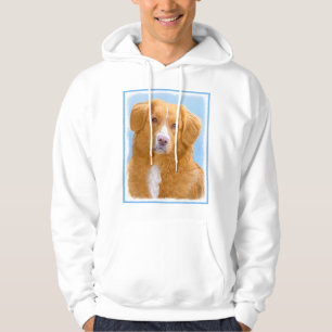 Sudadera Pintura de perro de la recuperación del pato de Nu