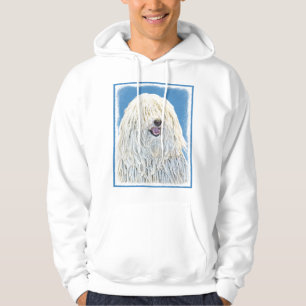 Sudadera Pintura de puli - Arte de perro original lindo