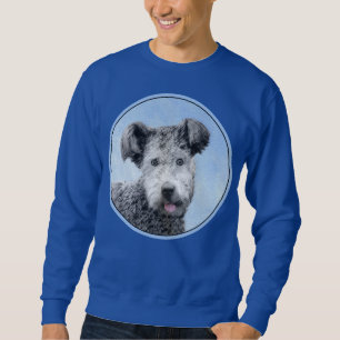 Sudadera Pintura de Pumi - Arte de Perro Original.
