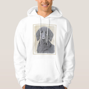 Sudadera Pintura de recuperación plana - Arte de perro orig